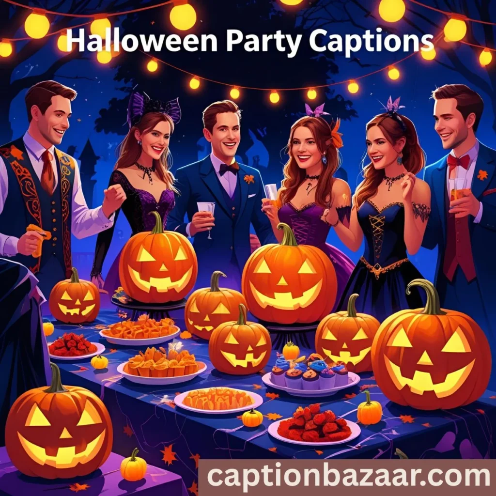Halloween Party Captions