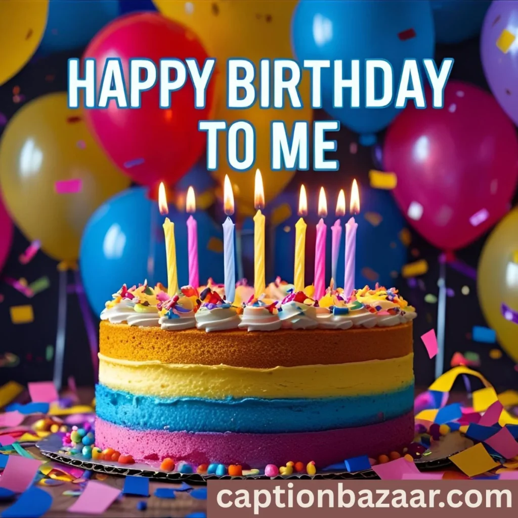 Happy Birthday to Me Captions