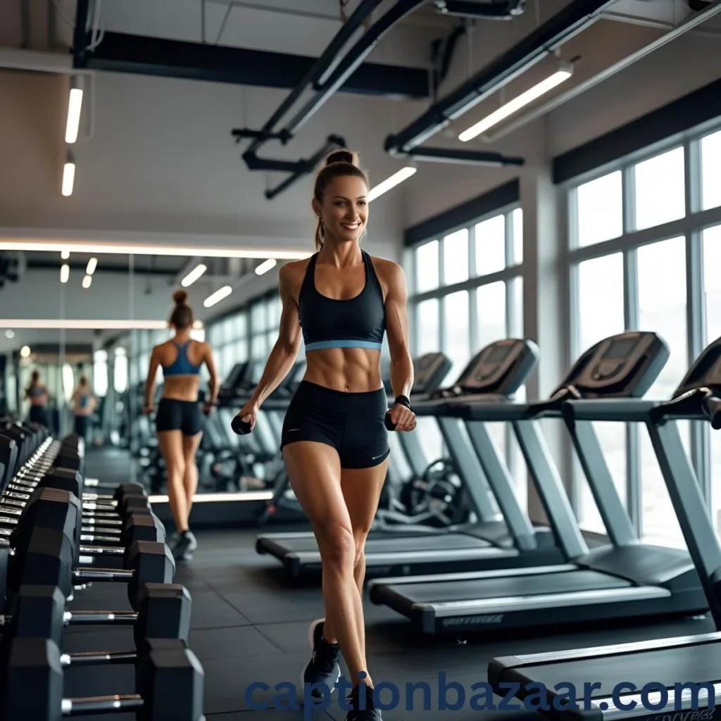 High-End Fitness Captions