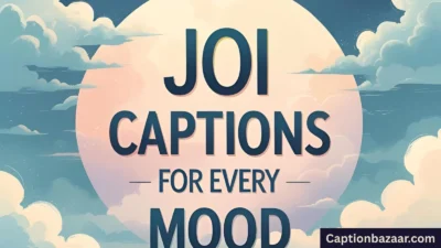 JOI Captions