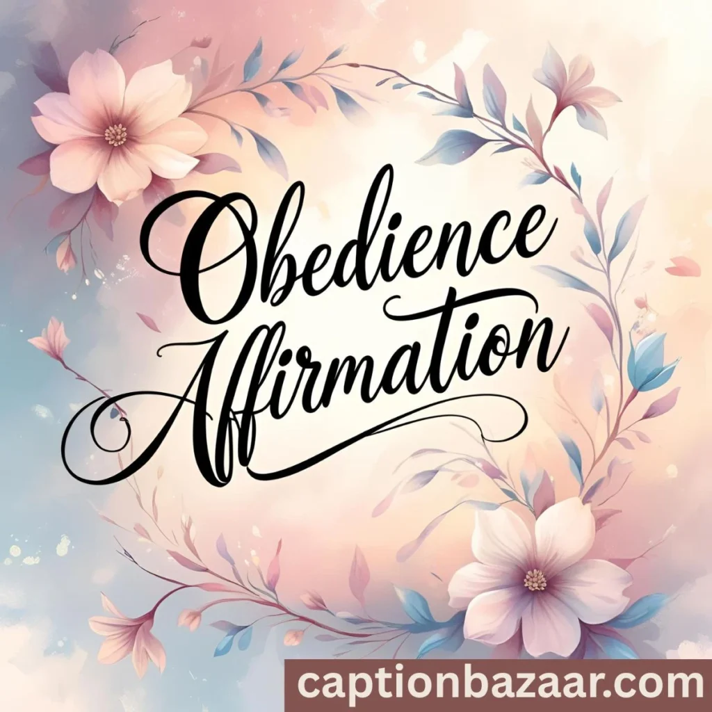 JOI Quotes for Obedience Affirmation