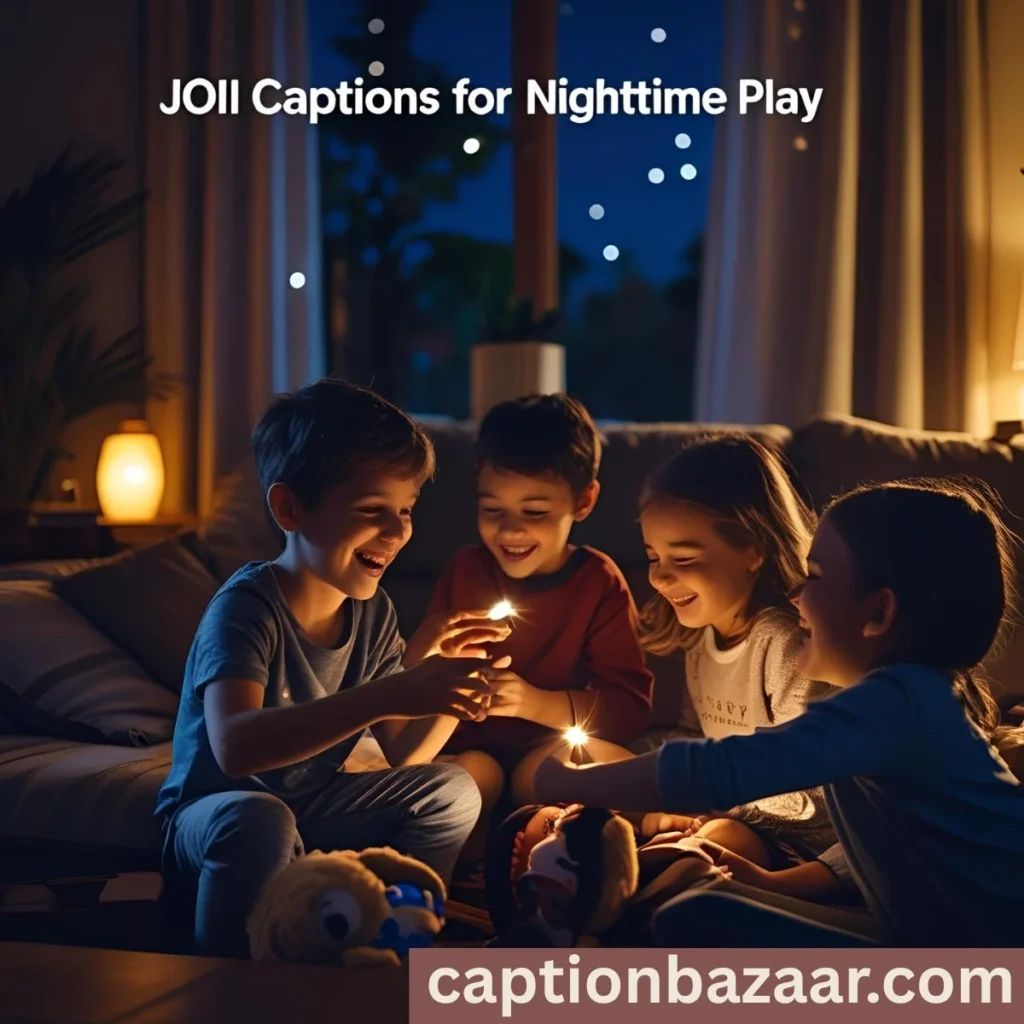 JOI Captions for Nighttime Play