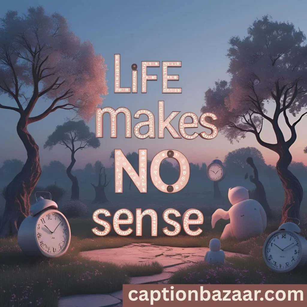When Life Makes No Sense