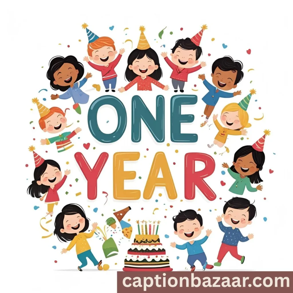 Long Paragraph One Year Captions