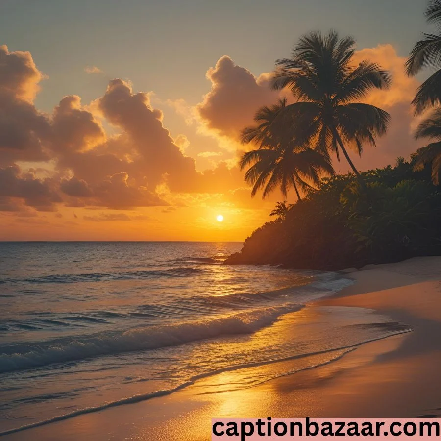 Luxury Sunset Captions
