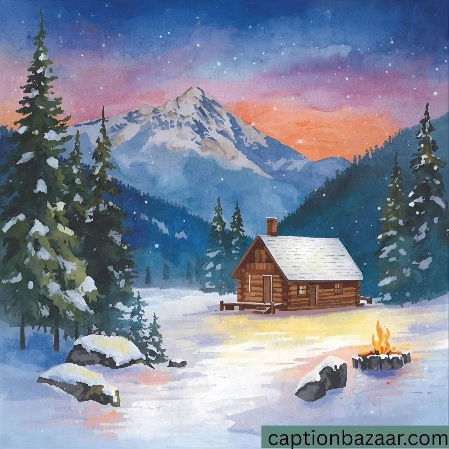 Mountain Escape Captions