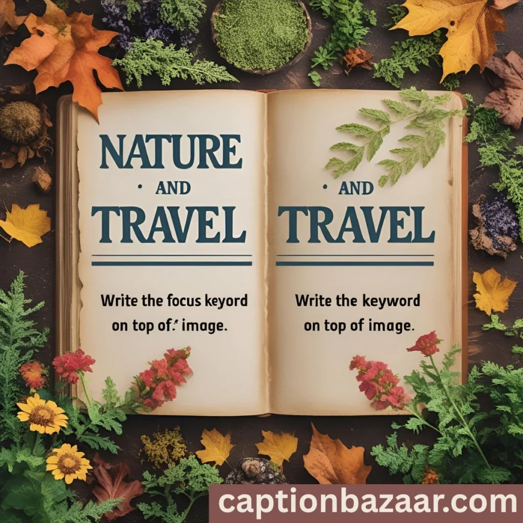 Nature and Travel Captions