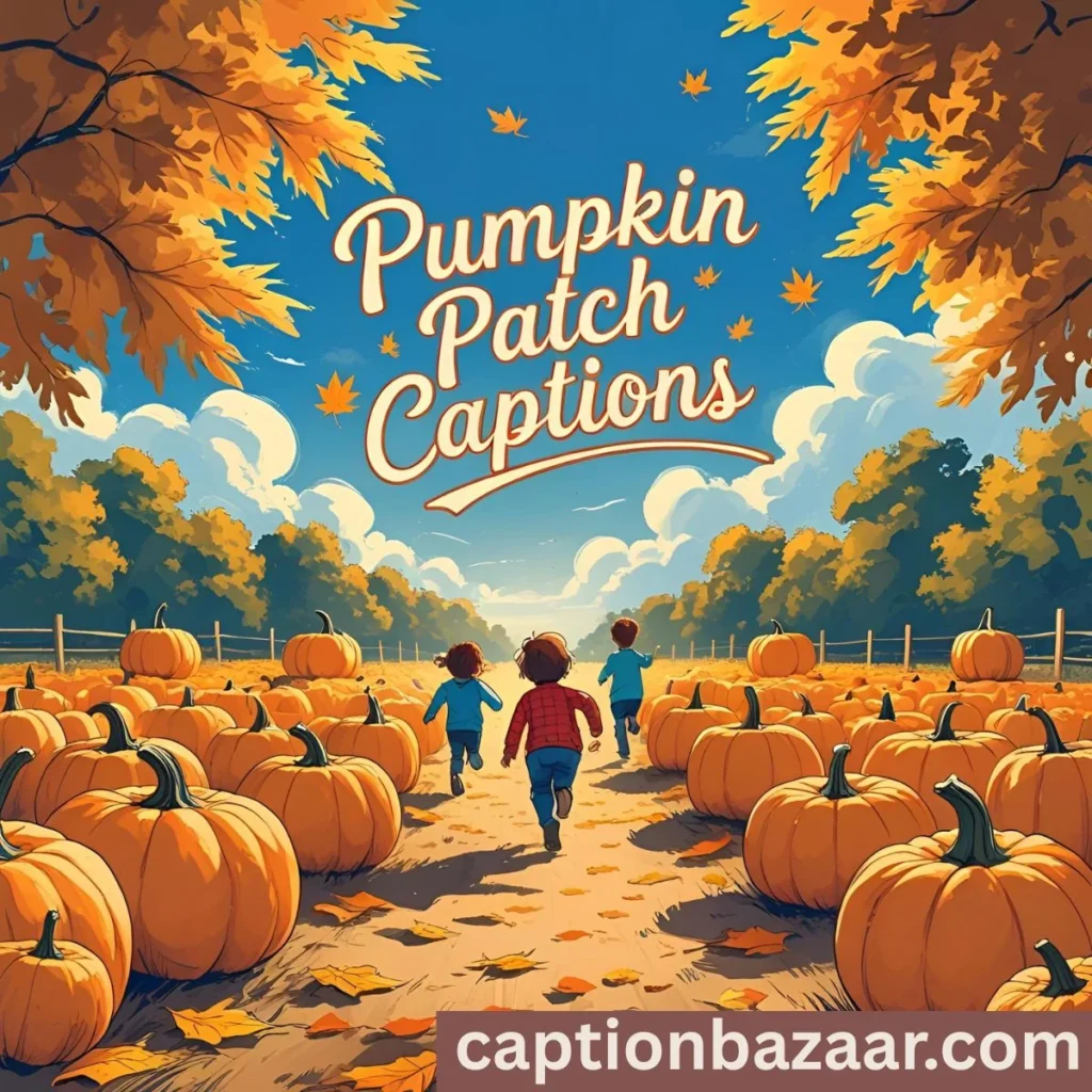 Pumpkin Patch Captions