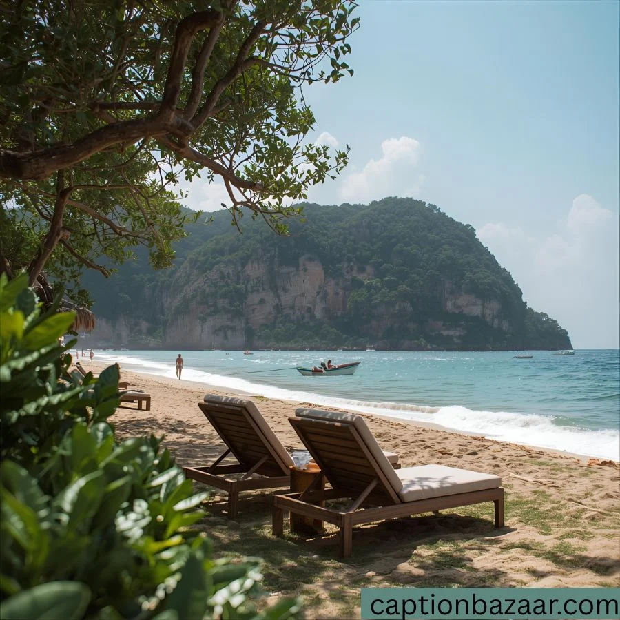 Relaxing Getaway Captions