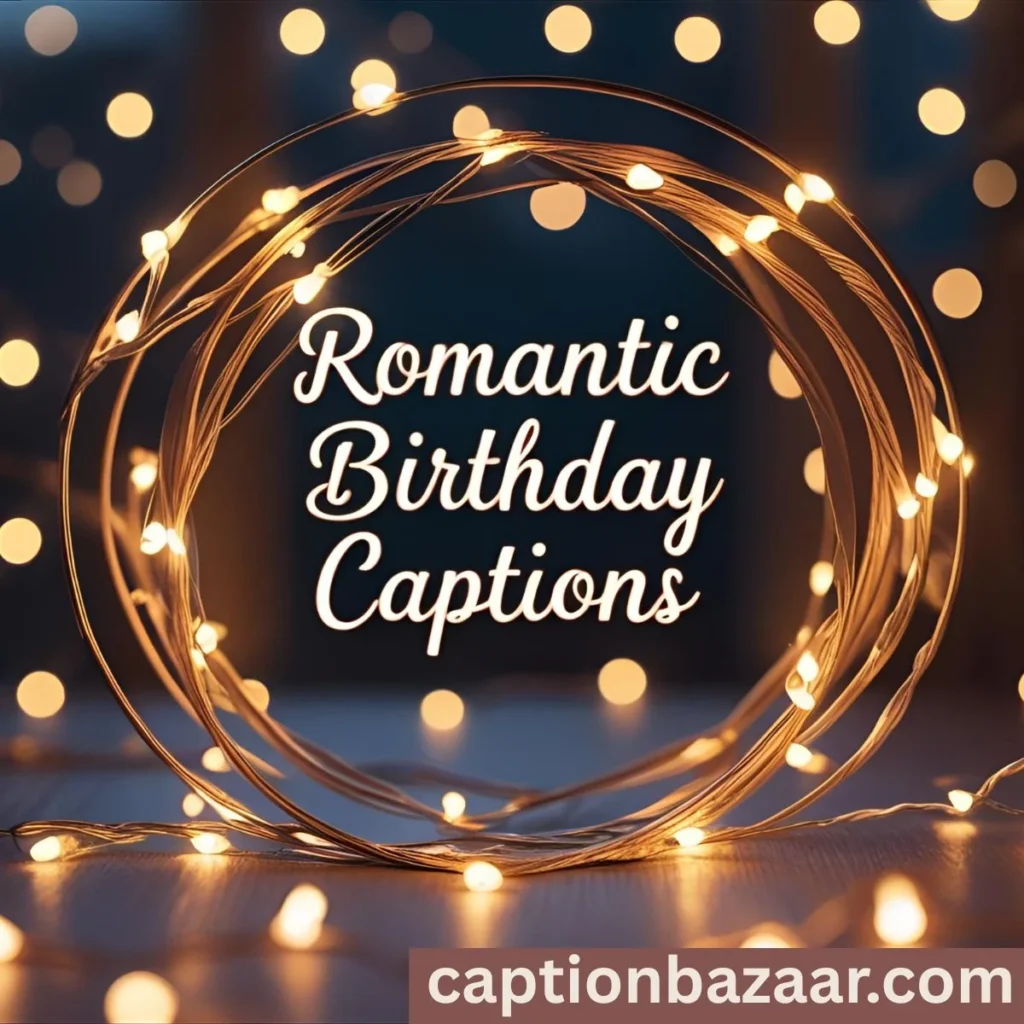 Romantic Birthday Captions