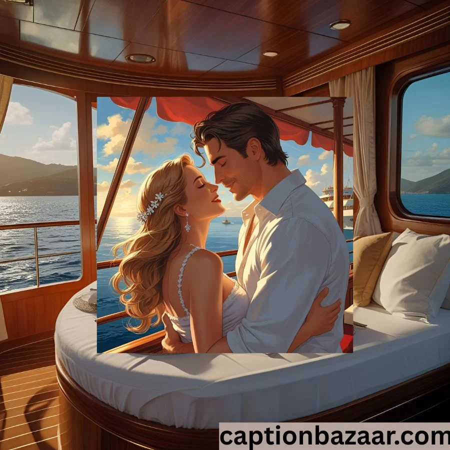 Romantic Cruise Captions 