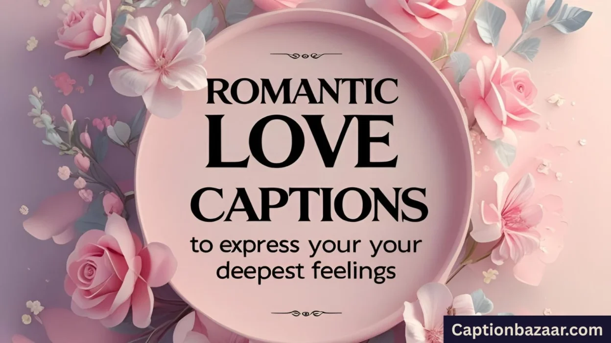 Romantic Love Captions to Express