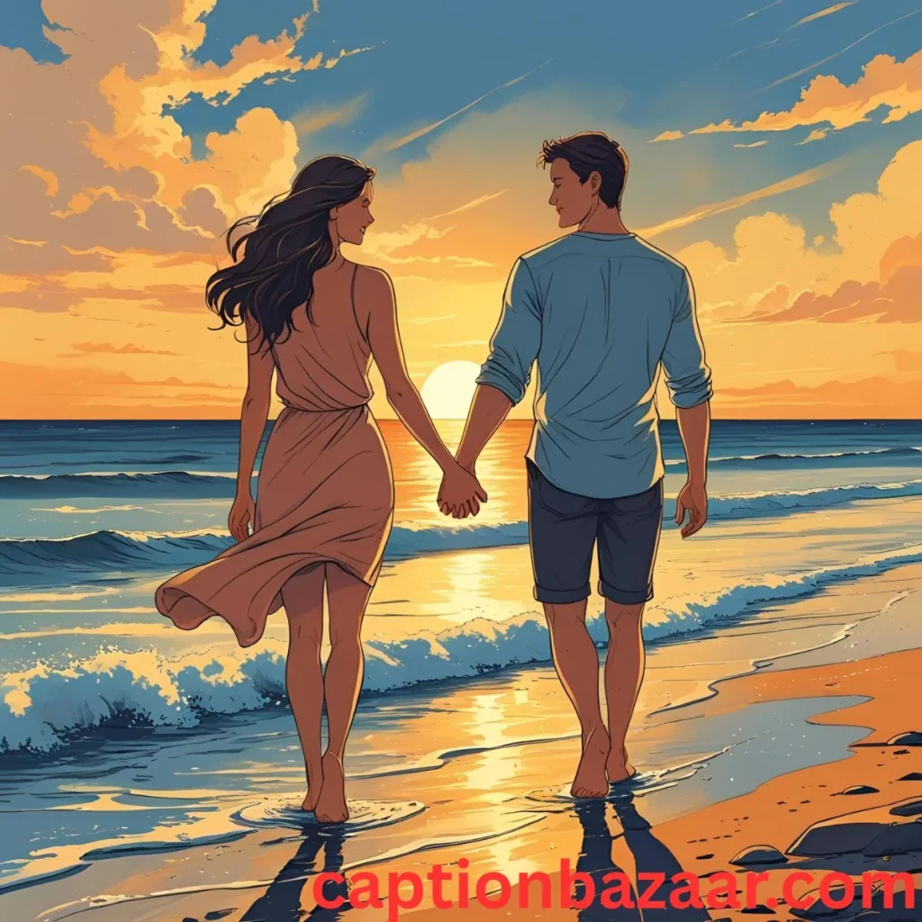 Romantic Sunset Captions for Instagram