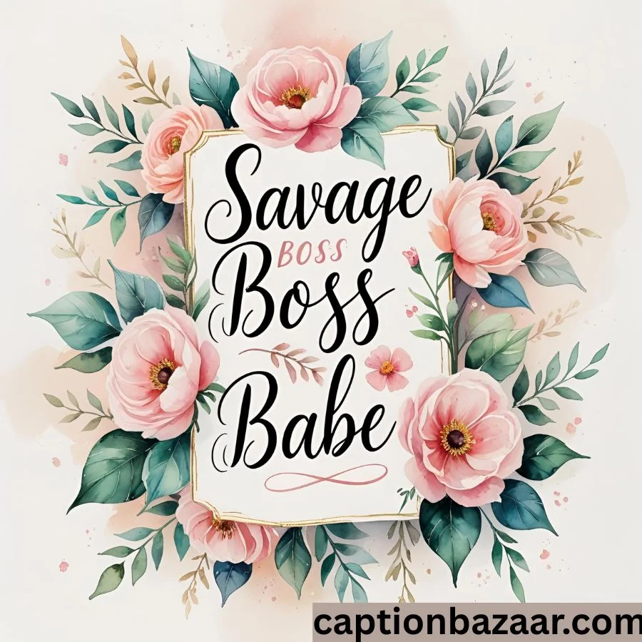 Savage Boss Babe Quotes