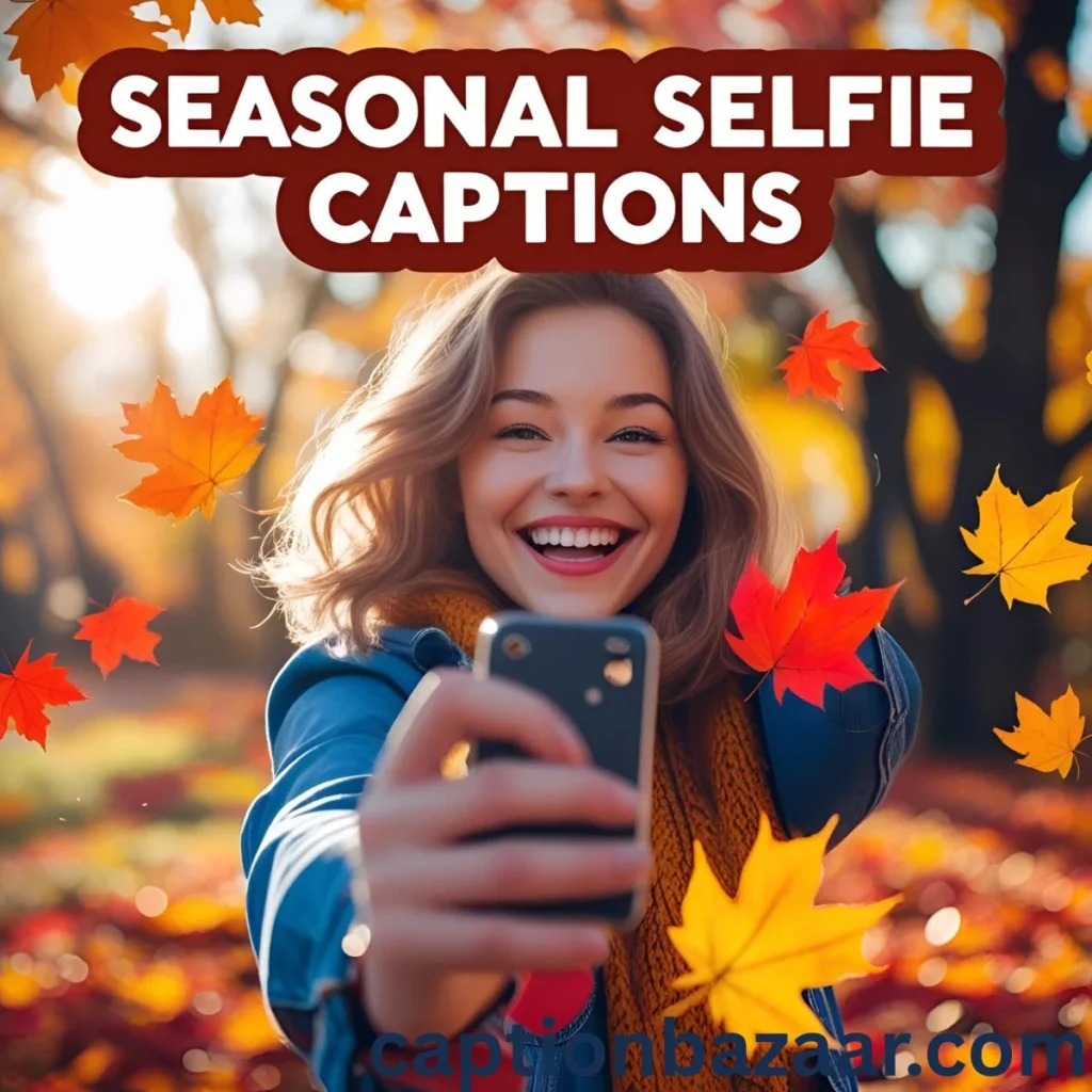 Seasonal Selfie Captions