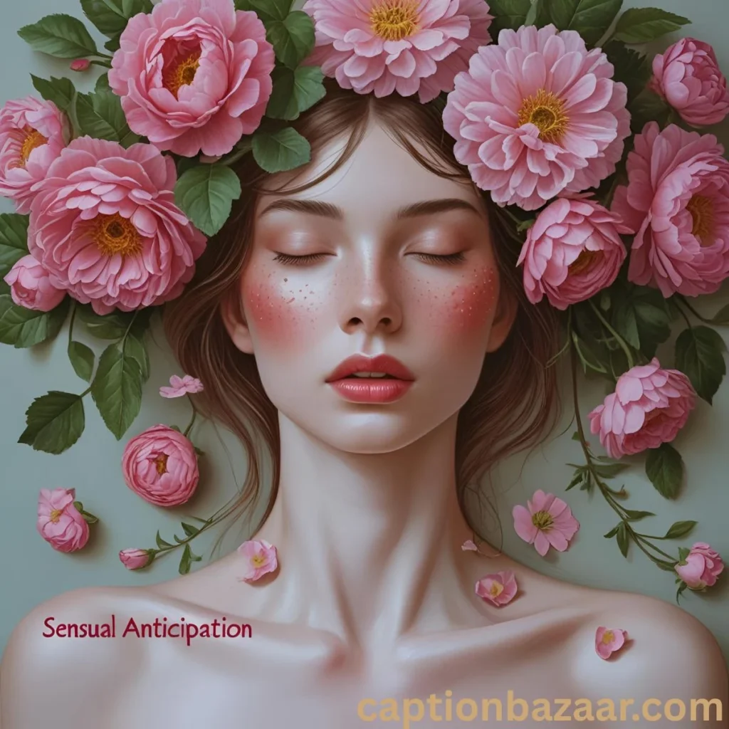 Sensual Anticipation Captions