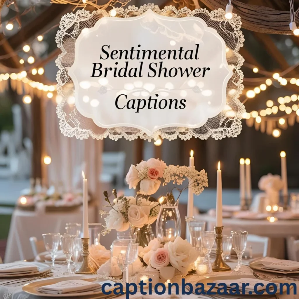 Sentimental Bridal Shower