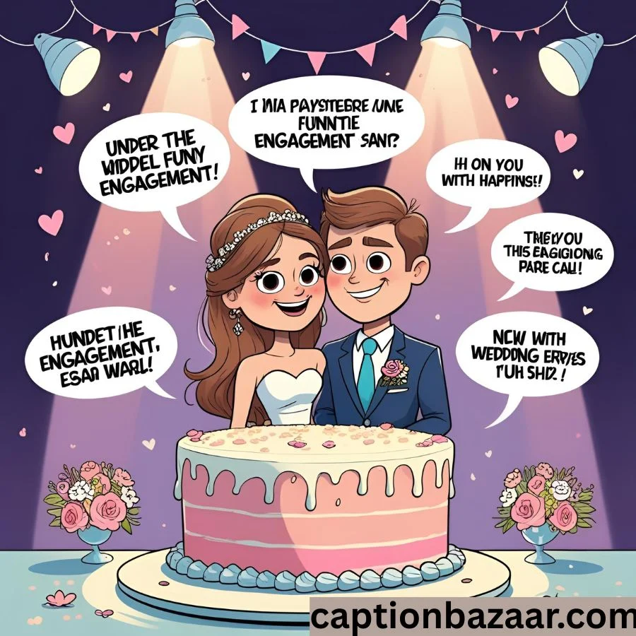Short Funny Engagement Captions