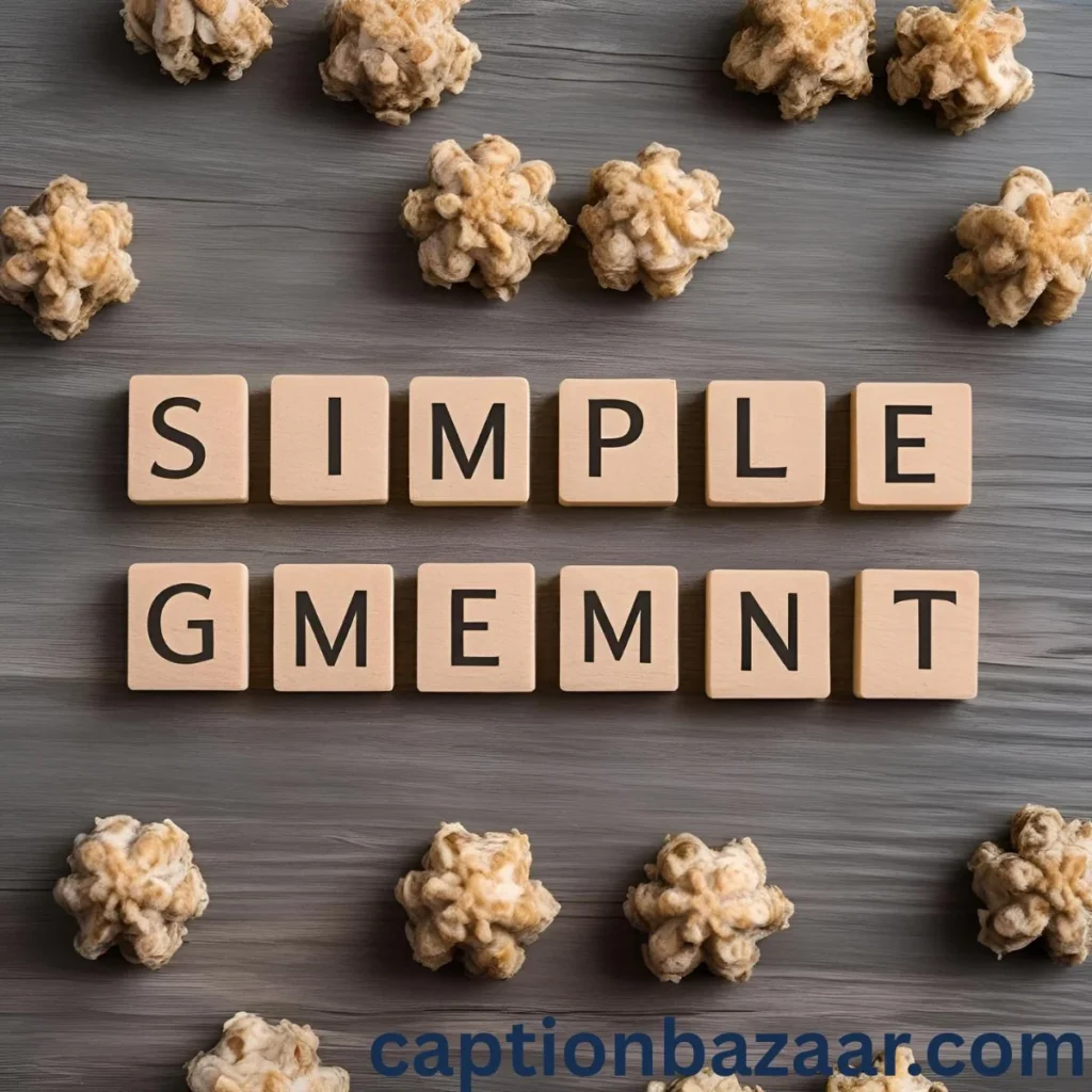 Simple Engagement Captions