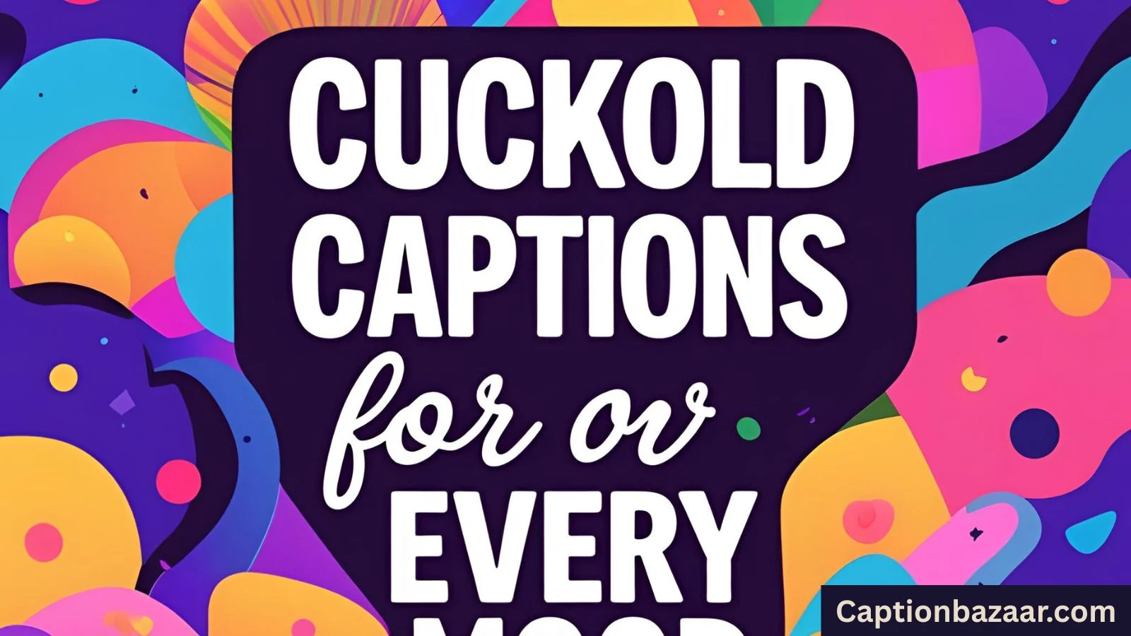 A variety of sissy cuckold captions for different moods and preferences