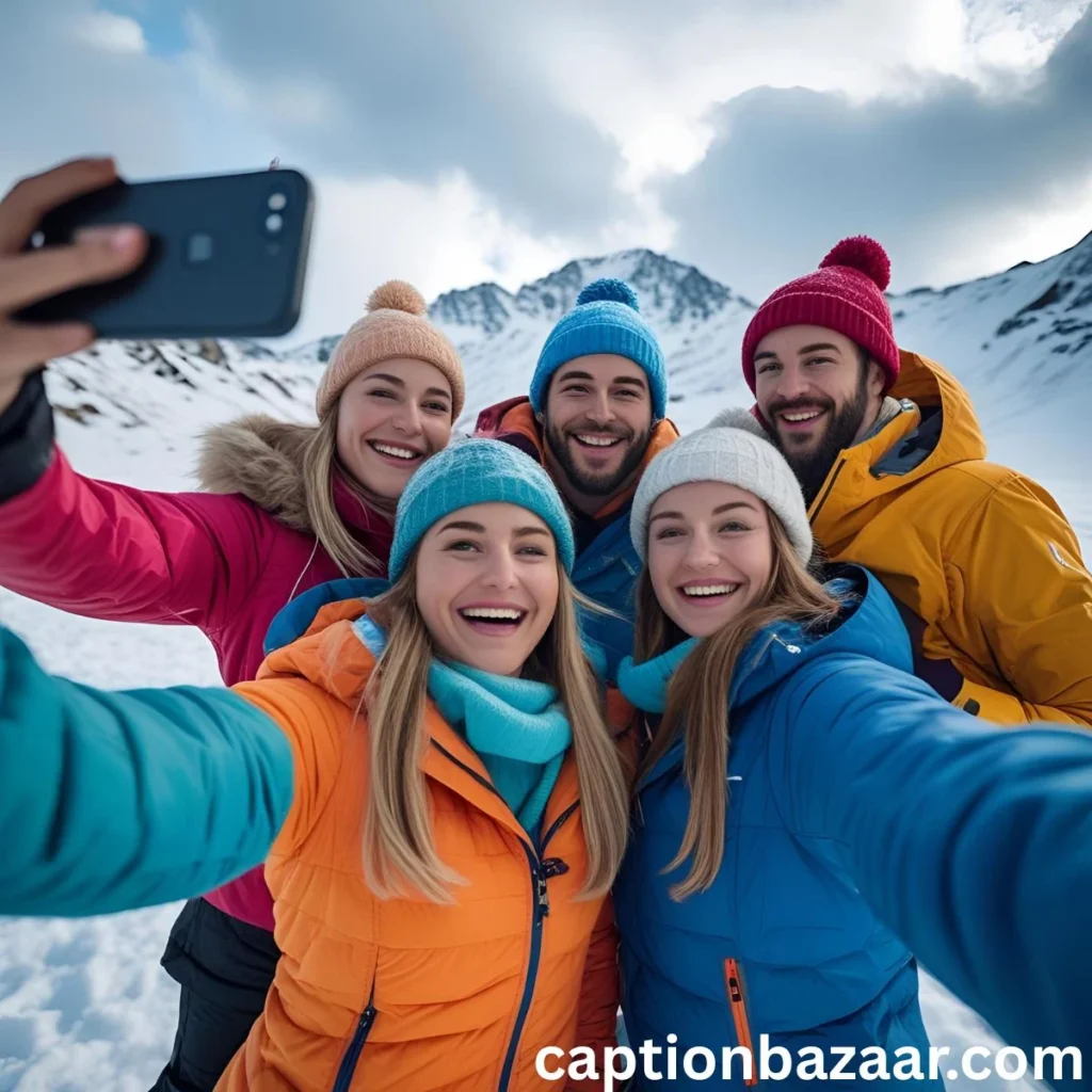 Snow Selfie Captions