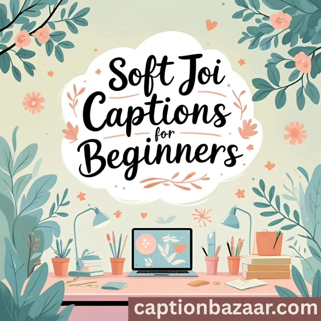 Soft JOI Captions for Beginners