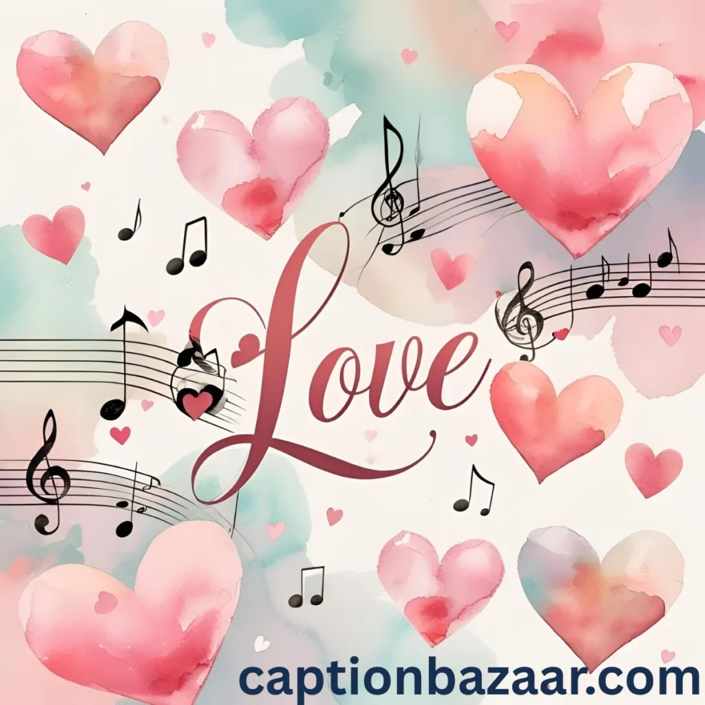 Song-Inspired Love Captions 