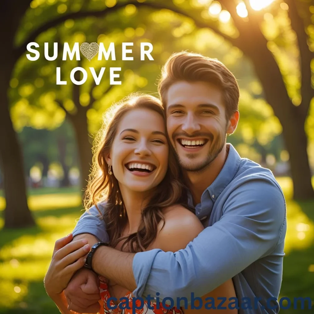 Summer Engagement Captions