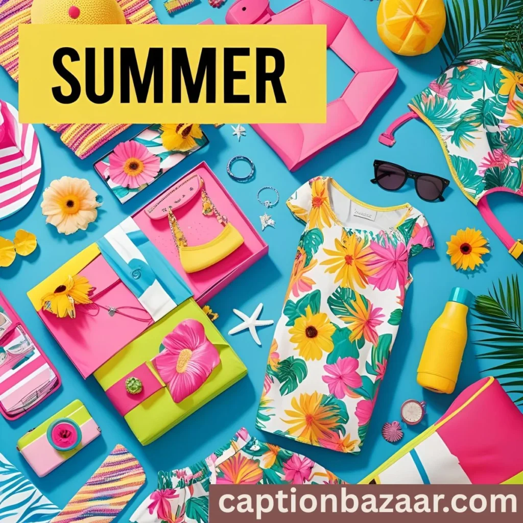 Summer Fashion Captions