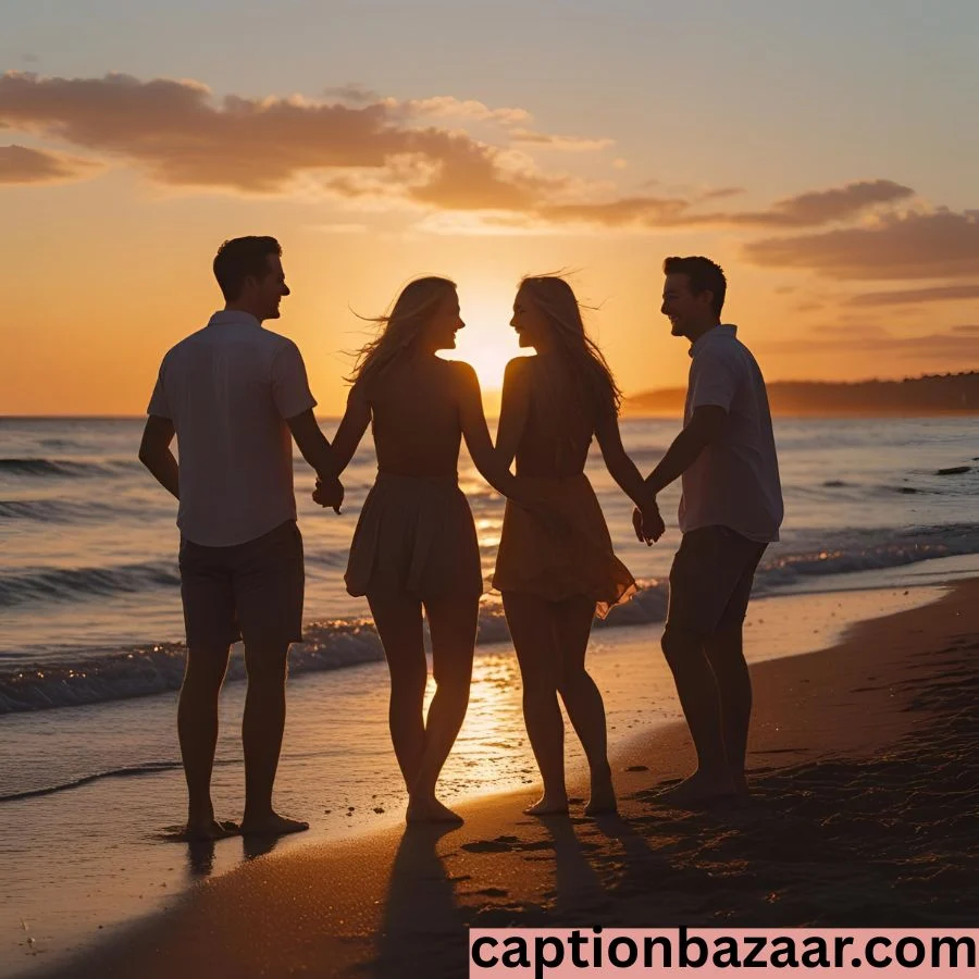 Sunset & Friends Captions