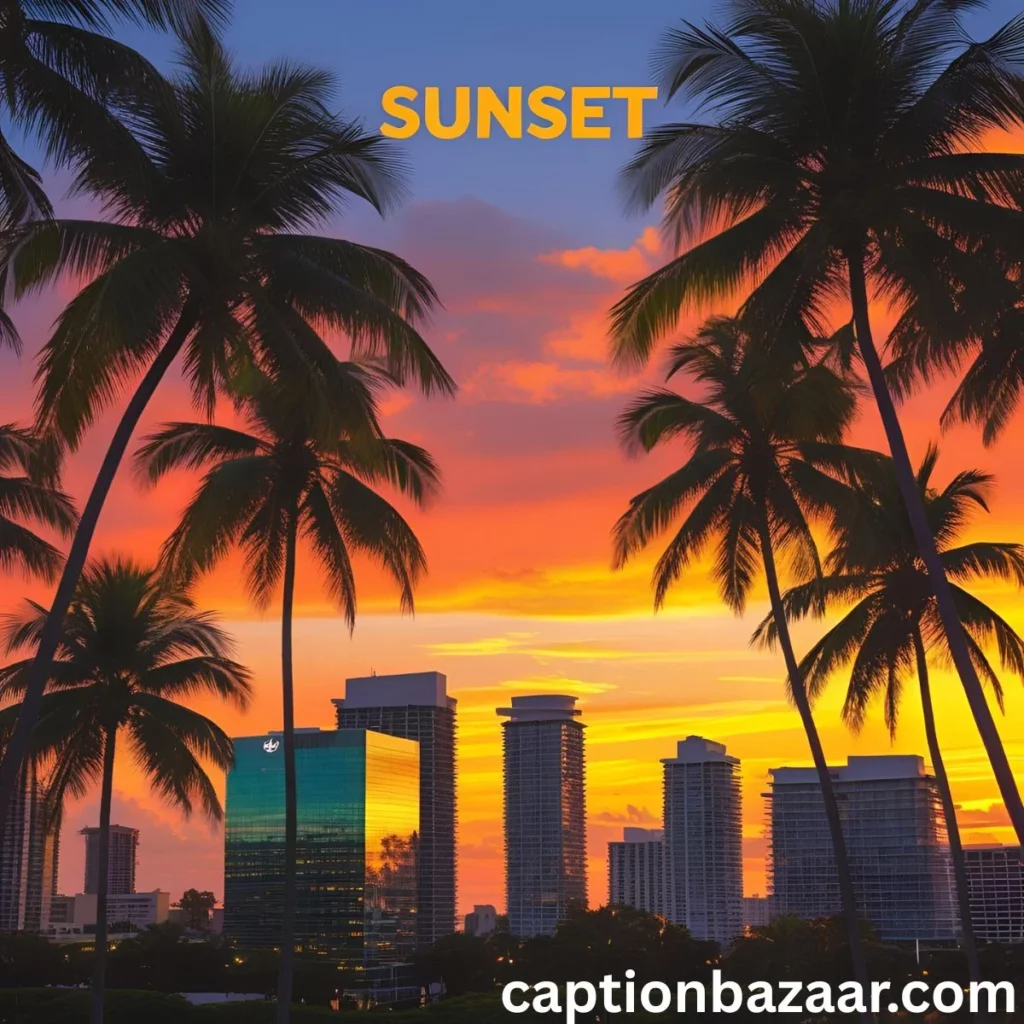 Sunset Captions in Miami