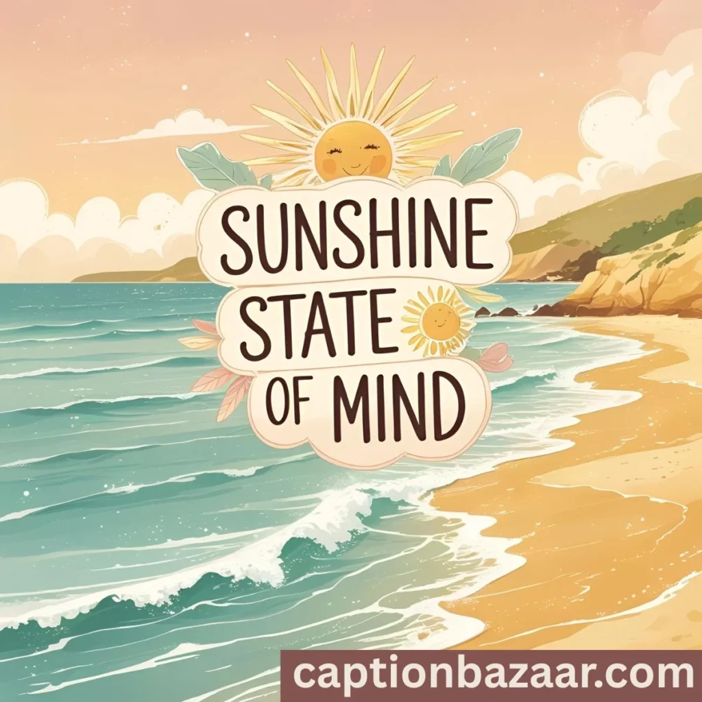 Sunshine State of Mind Captions