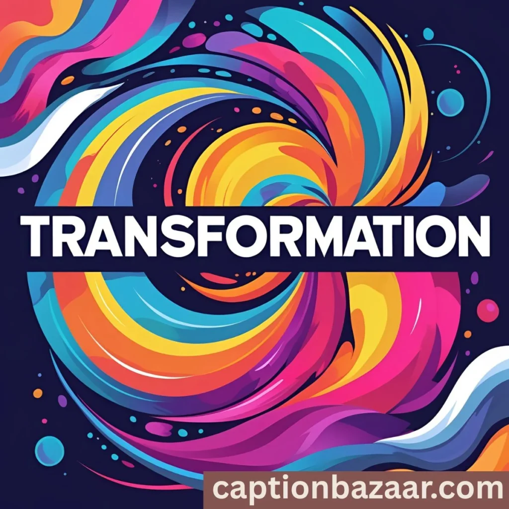 Transformation Captions