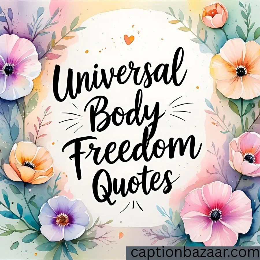Universal Body Freedom Quotes