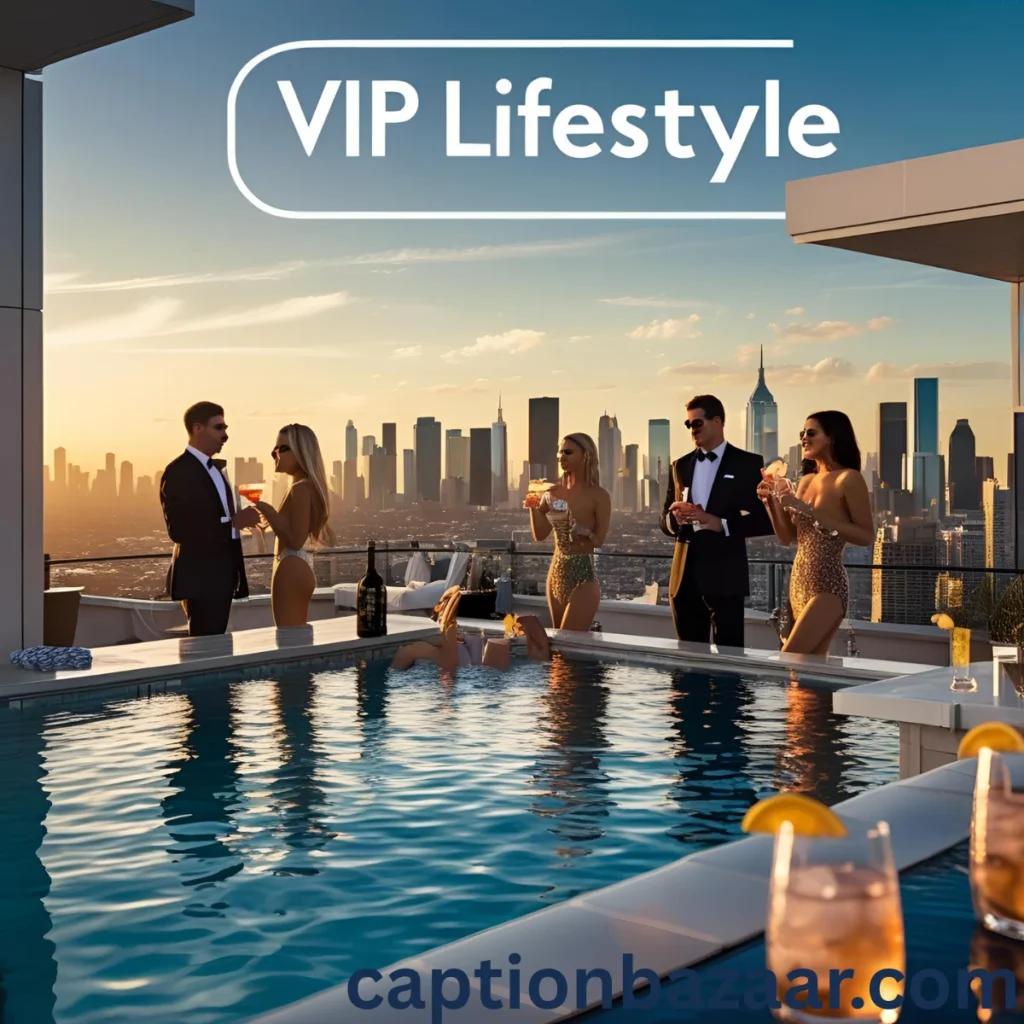 VIP Lifestyle Captions