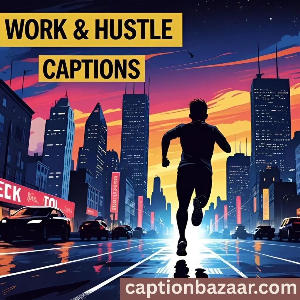 Work & Hustle Captions