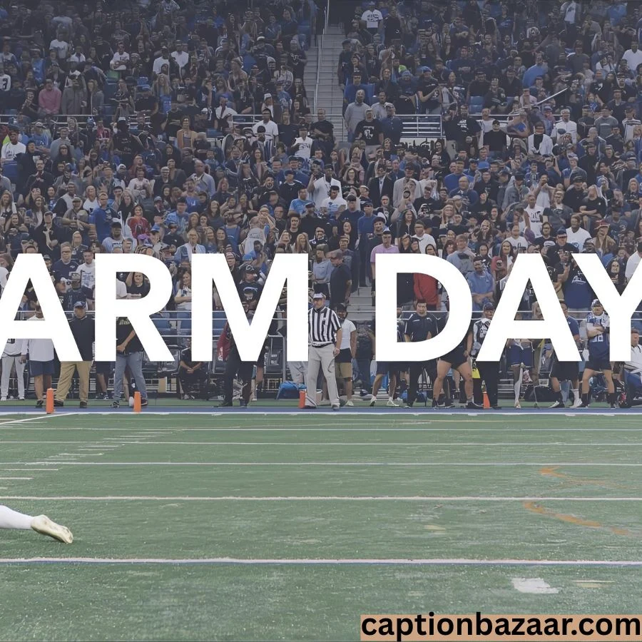 Arm Day Captions