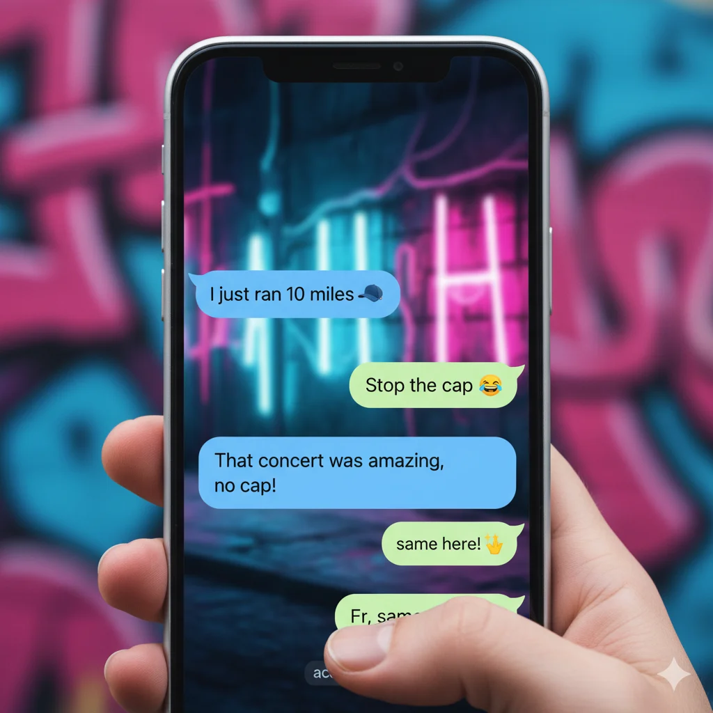 Cap Meaning in Text and Chat