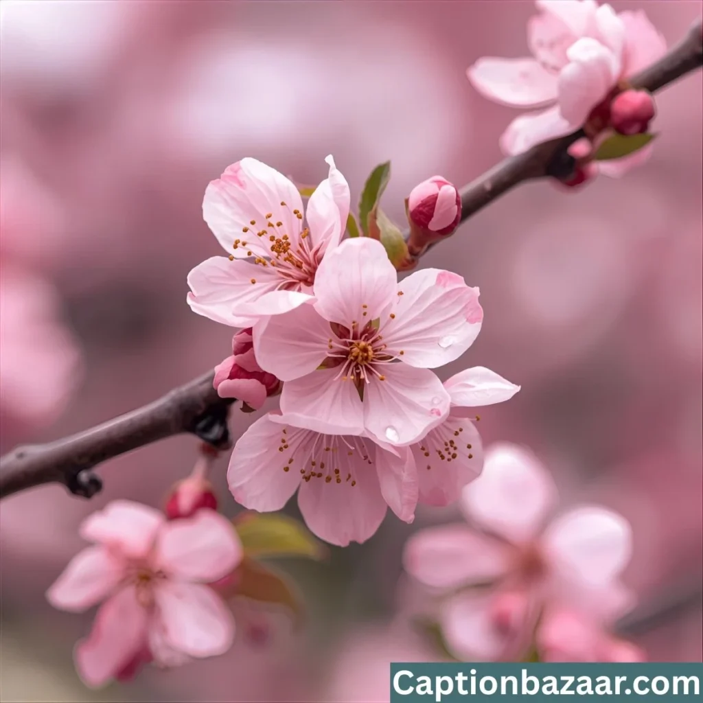 Cute Cherry Blossom Captions