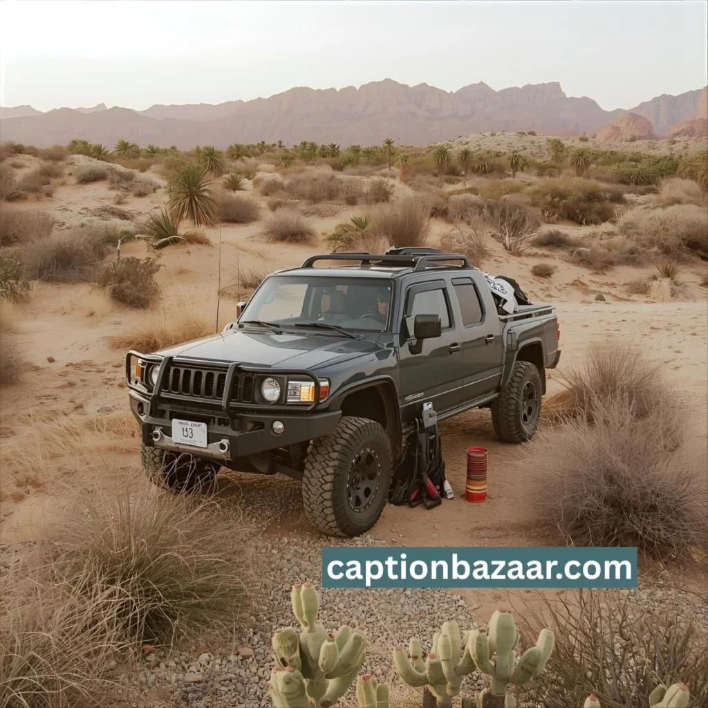 Desert Travel Captions