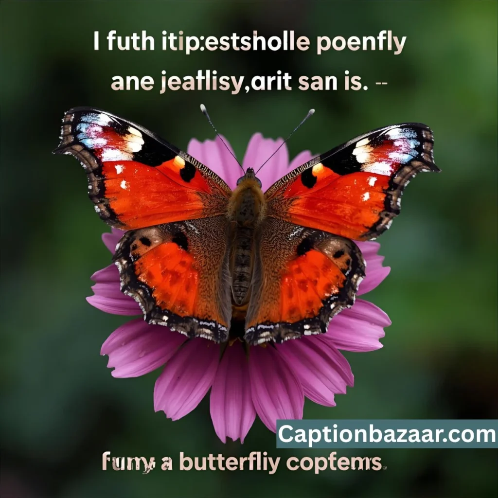 Funny Butterfly Captions