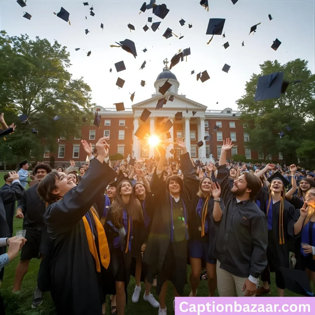 Graduation Captions for College