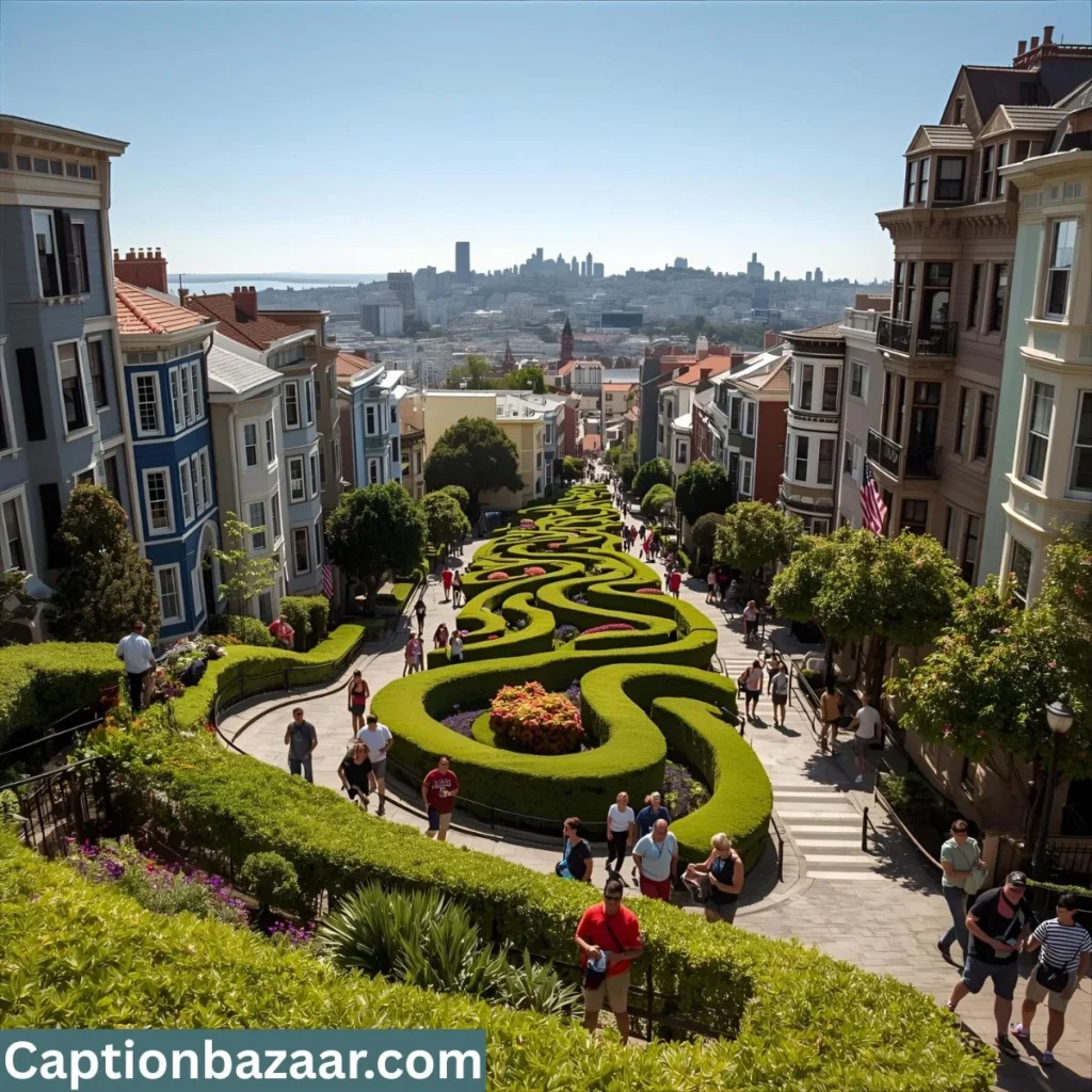 Lombard Street Captions