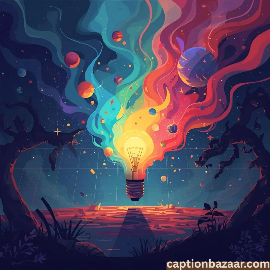 One Word Captions for Creativity