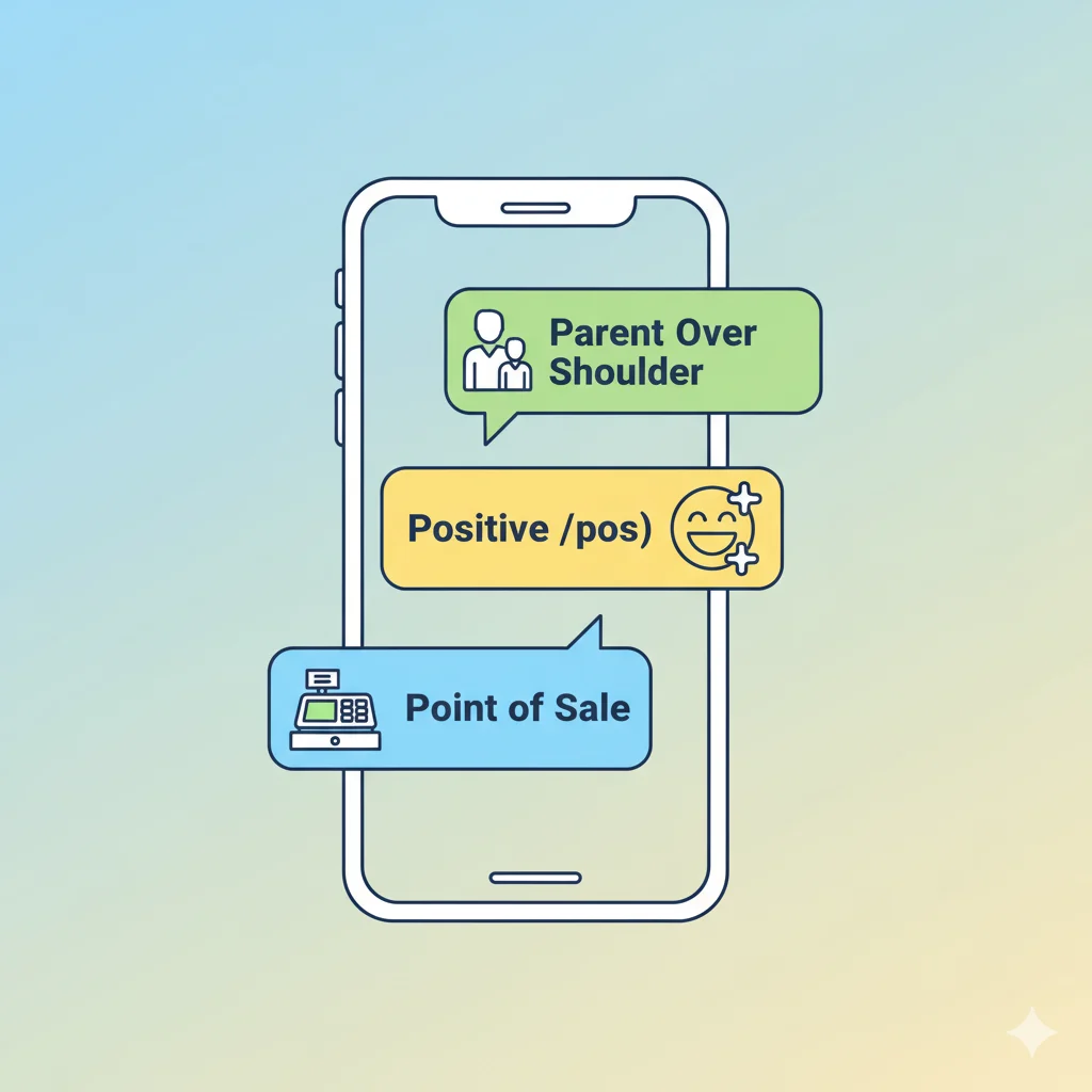 Other Meanings of POS in Text and Social Media