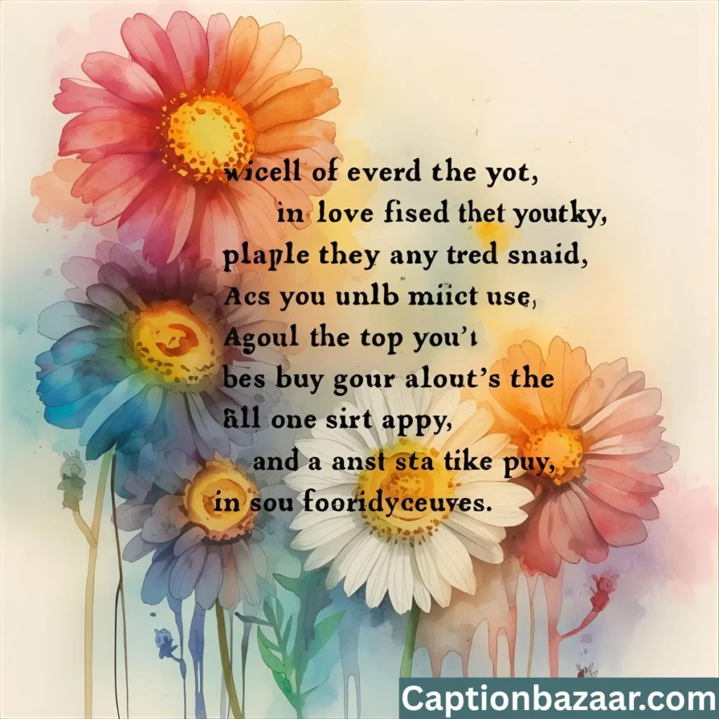 Poetic Daisy Quotes