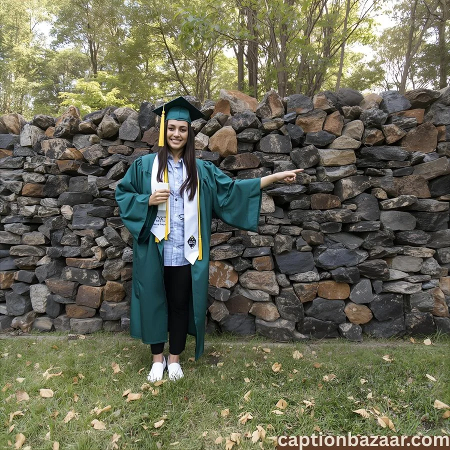 Senior Sunday Graduation Captions