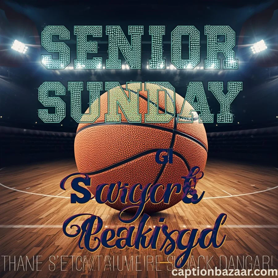 Senior Sunday Sports Quotes
