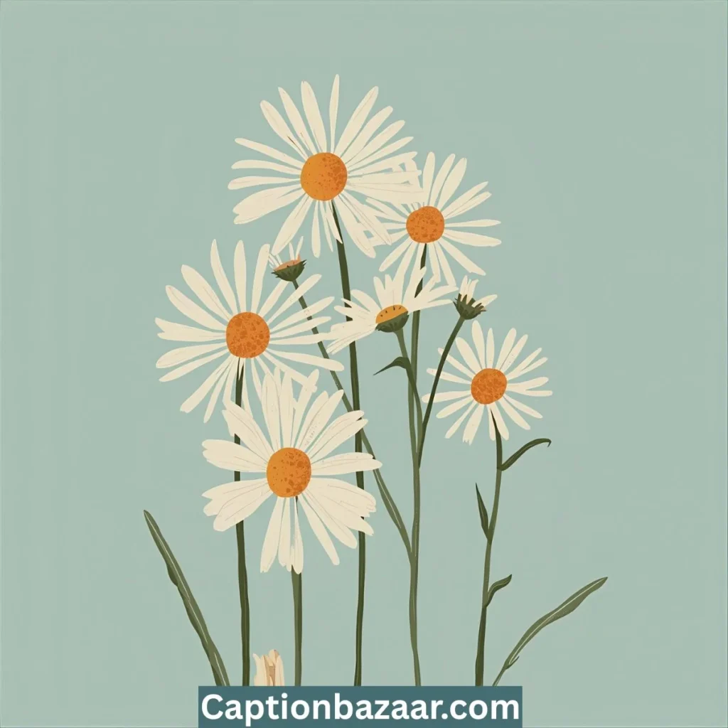 Short Daisy Captions