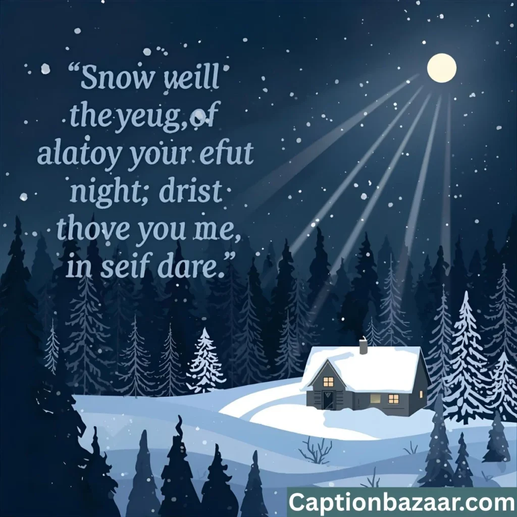 Snow and Night Quotes